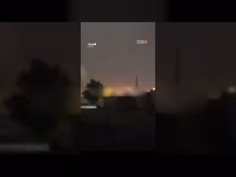 فيديو يوثق قصف سعودي لمليشيات موالية لإيران في البصرة العراقية