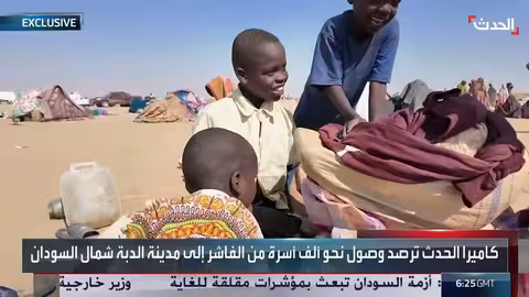 الحدث ترصد وصول نازحي الفاشر إلى الدبة شمال السودان