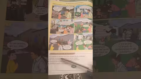6ème année primaire parcours page 46, 47 activité: lecture