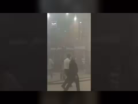 حريق في مجمع طهران بارس التجاري