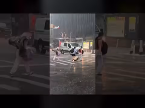 أمطار غزيرة على نيويورك ونيوجيرسي قبل نهائي كأس العالم