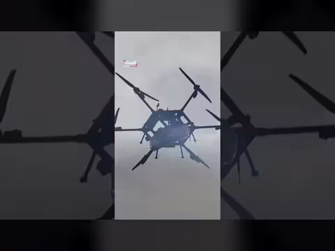 طائرة مسيرة أوكرانية تجلي جنديا مصابا من خط الجبهة لأول مرة عالميا