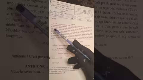 1bac Antigone correction de l examen régional تصحيح نموذج الإمتحان الجهوي ا Antigone vs Créon