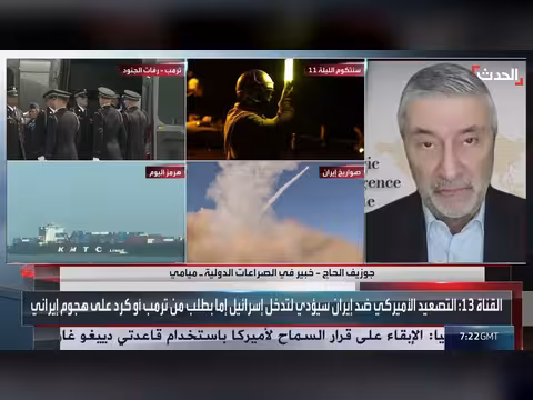 خبير: التصعيد الخطابي الإيراني إفلاس