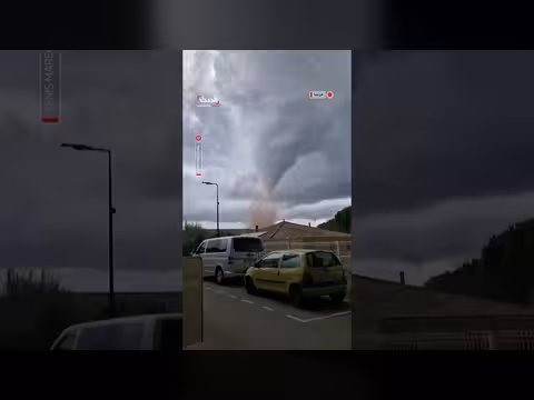 إعصار يضرب إقليم أود الفرنسي ويخلّف أضرارًا بالممتلكات