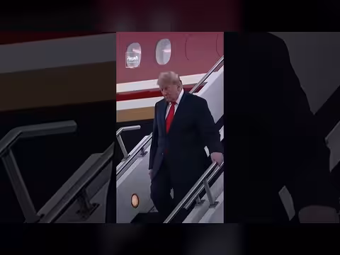 الرئيس ترمب يصل إلى أوهايو للمشاركة في تجمع انتخابي