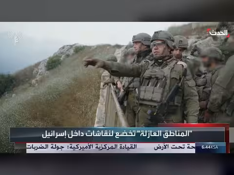 إسرائيل تبحث عن واقع أمني جديد