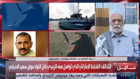 ناشط سياسي: رئيس الانتقالي الهارب تاجر بقضية الجنوب