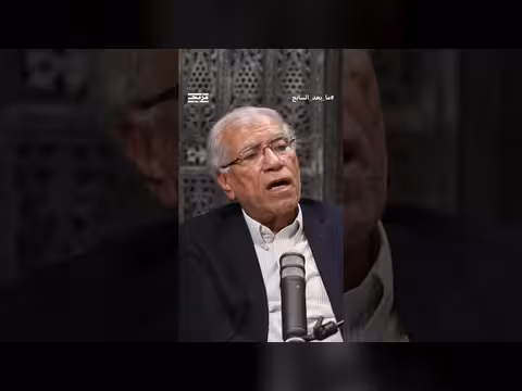 خليل الشقاقي يكشف الشخصية المفضلة لدى الفلسطينيين كقائد