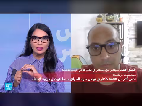 تونس: حرائق غابات تضرر 4400 هكتار