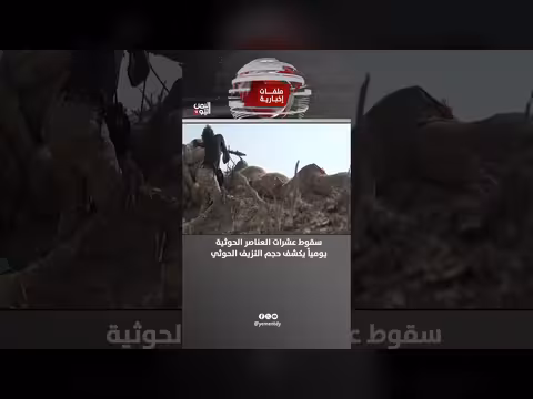 كشف حجم الخسائر الحوثية اليومية في المعارك المتواصلة