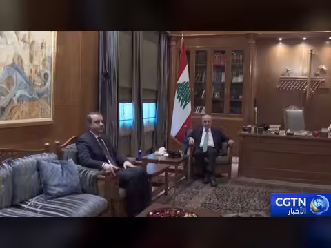 وزير الخارجية السوري يلتقي الرئيس اللبناني ومسؤولين آخرين في بيروت