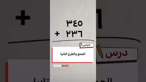 الجمع والطرح الكتابي: شرح مبسط للعمليات الحسابية