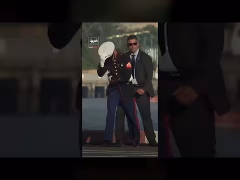 لقطات توثق لحظة حرجة لجندي أميركي