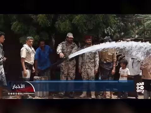 استئناف ضخ المياه في الخوخة