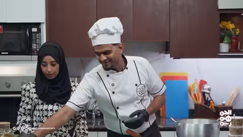حوار مطبخين الحلقة 26 دجاج مدفون تركي - مكفاية سمك عدني