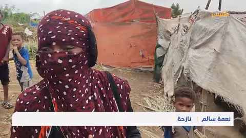 وسط غياب التدخل الإنساني.. عشرات الأسر النازحة في تبن بلحج تعاني من انعدام الغذاء والوقود