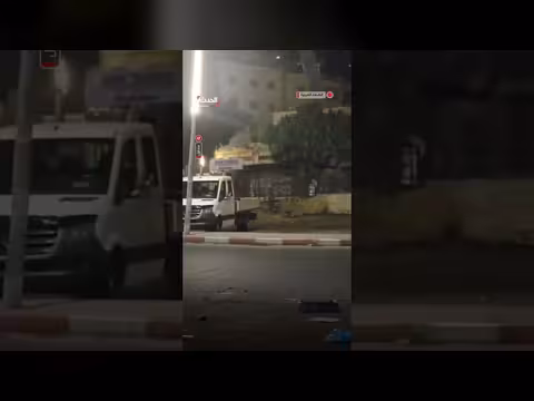 الجيش الإسرائيلي يقتحم المنطقة الشرقية من مدينة نابلس بالضفة الغربية