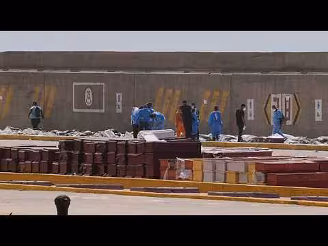 زلزال فنزويلا: ميناء لا غوايرا يتحول إلى مشرحة مؤقتة