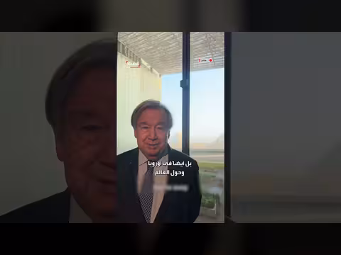 غوتيريش يصف الحضارة المصرية بالاستثنائية ويثني على متحف القاهرة