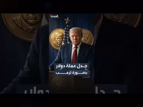 عملة دولار تحمل صورة ترمب تثير جدلاً