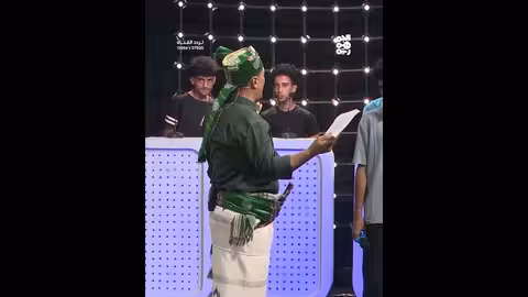 مصادفة غير متوقعة تجمع أباً وابنه في مسابقة الباب الكبير برنامج الباب الكبير