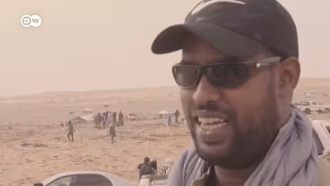 ريبورتاج حمى الذهب في صحراء موريتانيا وثائقية دي دبليو