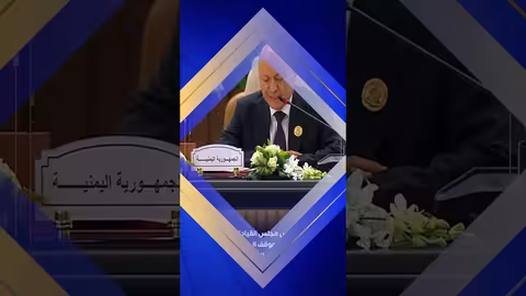 رئيس مجلس القيادة الرئاسي: لا بديل عن الحل العادل للقضية الفلسطينية كسبيل لبناء نظام إقليمي