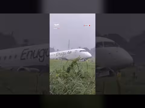 طائرة إينوجو تنحرف عن المدرج في نيجيريا