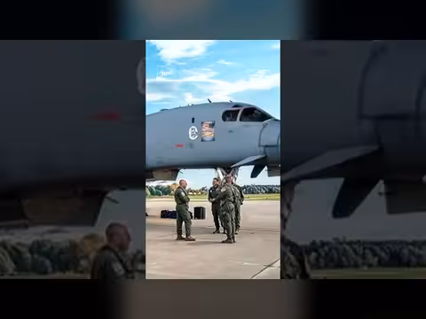 أميركا تستخدم قاذفة B - 1 ضد إيران