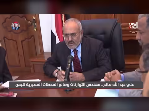 علي عبد الله صالح مهندس التوازنات وصانع المحطات المصيرية لليمن