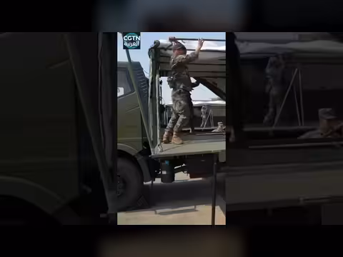 مركبة إيواء متنقلة تدعم عمليات مكافحة الفيضانات في الصين