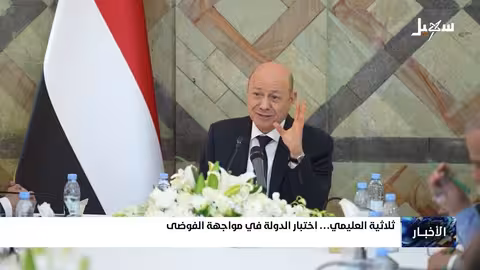 العليمي يحدد ثلاثية النجاح للحكومة اليمنية الجديدة