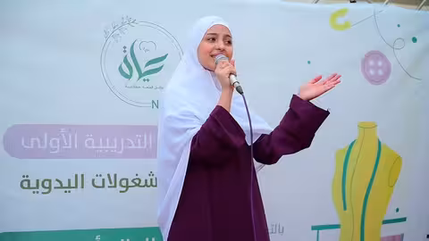 ماريا قحطان تغني لفلسطين